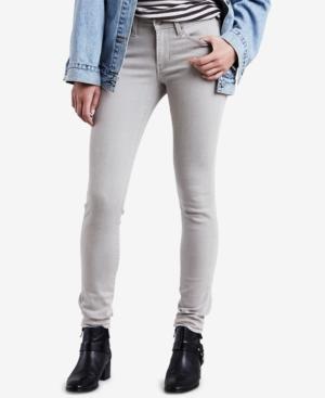 levi's 711 skinny grey
