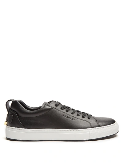 Buscemi Lyndon Low-top Leather Trainers In Black