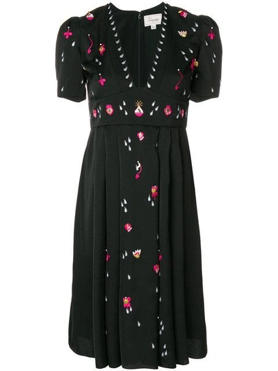 Temperley London Saturn Short Dress - Black