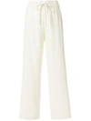 Red Valentino Wide Leg Trousers In Yellow & Orange