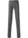 Pt01 Classic Tailored Trousers In Grey