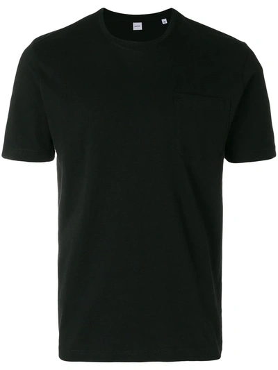 Aspesi Crew Neck T-shirt In Black