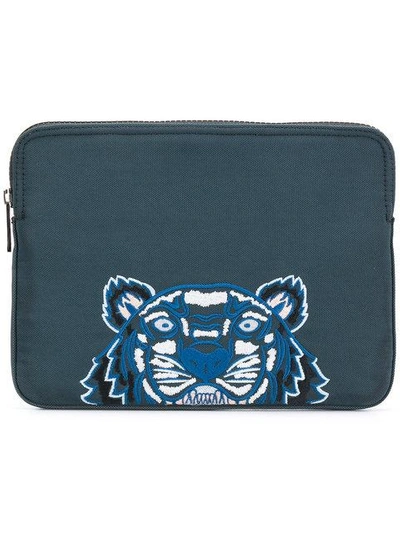 Kenzo Tiger Tablet Case In Green