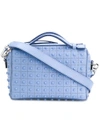 Tod's Beaded Boxy Shoulder Bag In Light Blue