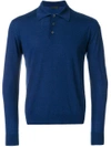 Prada Long Sleeve Polo Shirt