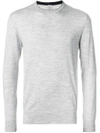 Eleventy Pullover Mit Kontrastdetail In Grey