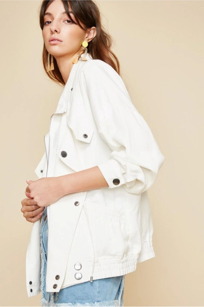 C/meo Collective Get Right Jacket In Ivory