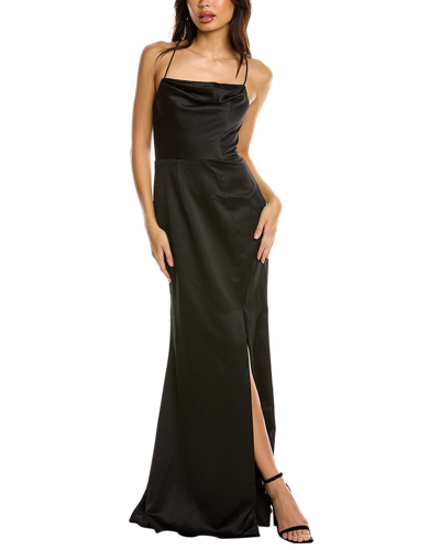 Black By Bariano Stephanie Gown In Black