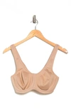 Felina Body-x Underwire Sport Bra In Warm Nude