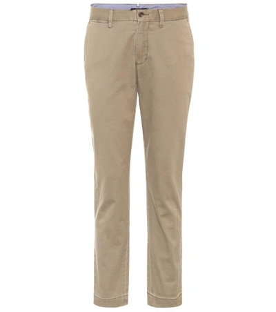 Polo Ralph Lauren Chino Cotton Trousers In Green