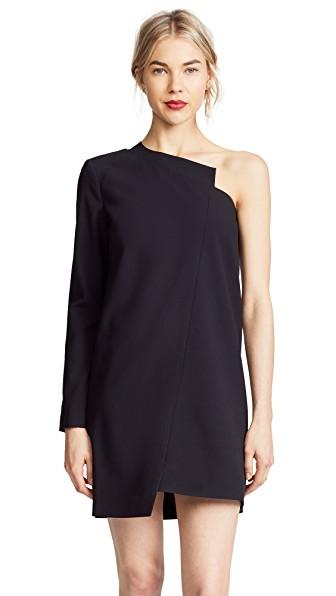 michelle mason one sleeve dress