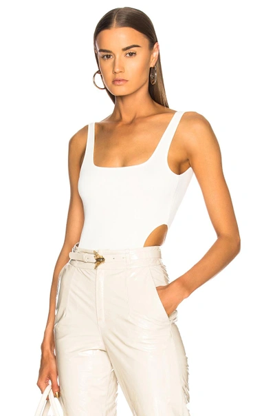 Zeynep Arcay Knit Body Suit In White