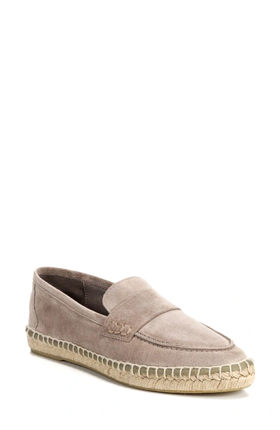 Vince Women's Daria Suede Espadrille Loafers In Woodsmoke Suede