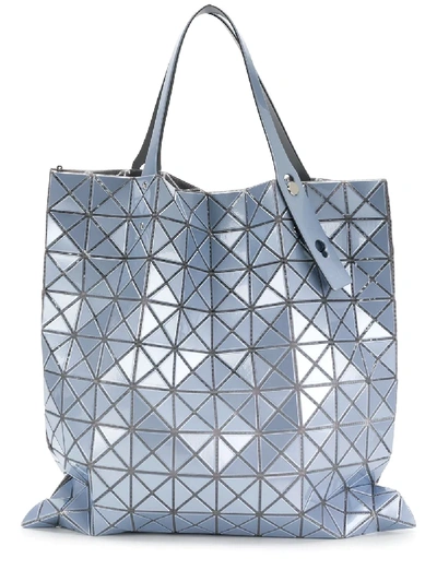 Bao Bao Issey Miyake Prism Lightweight Metallic Tote Bag In Blue