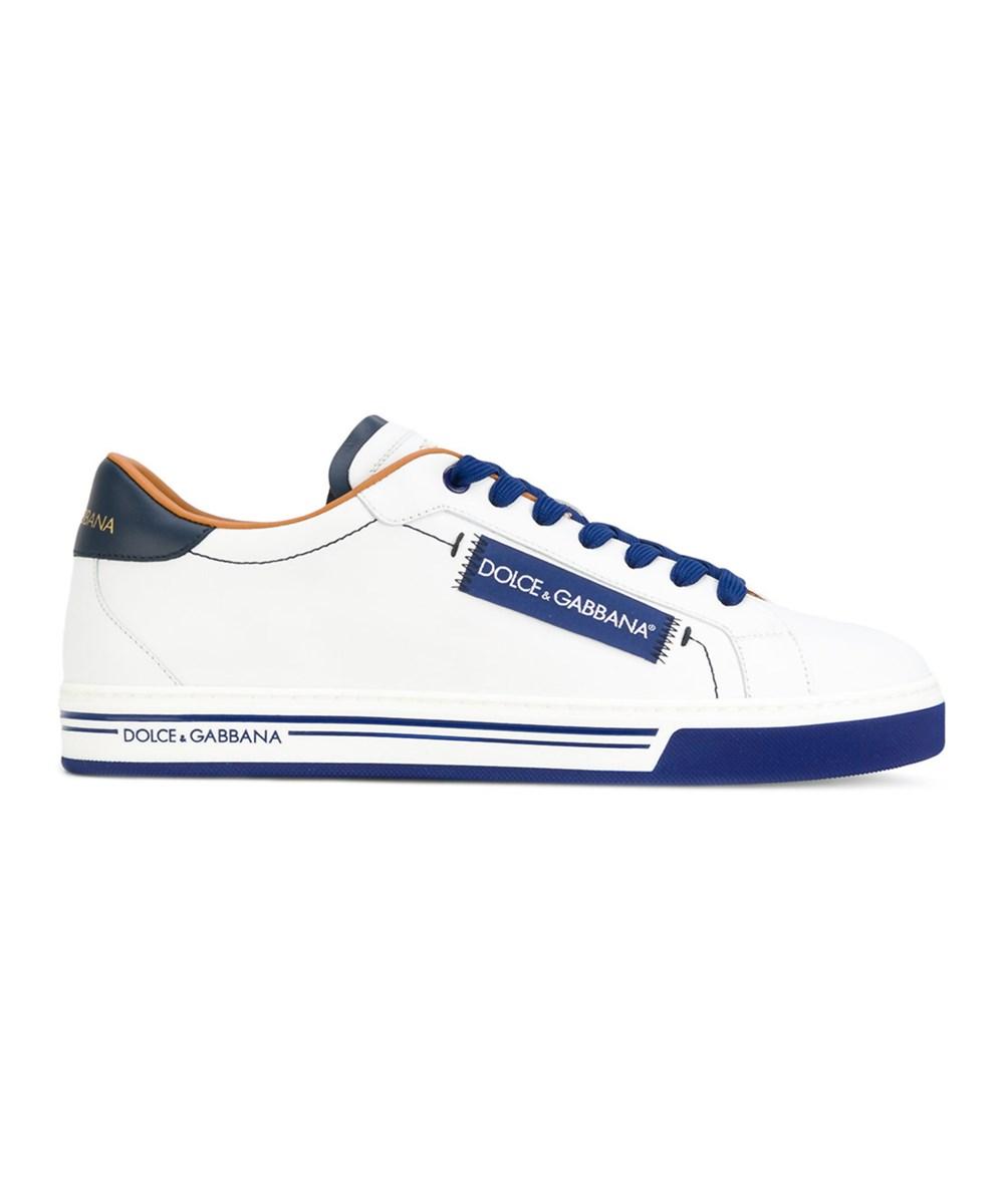 dolce and gabbana mens white shoes