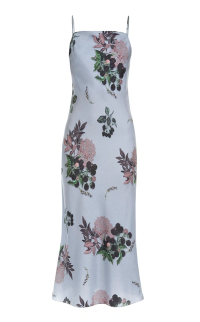 Lake Studio M'o Exclusive Floral Slip Dress