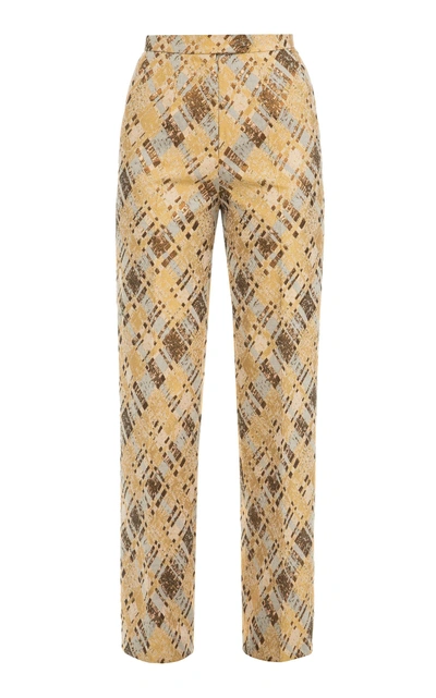 Lake Studio M'o Exclusive High Waisted Pattern Pant In Print