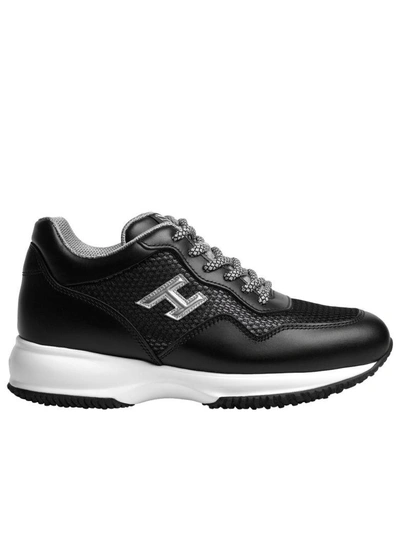 Hogan Interactive Sneakers In Black