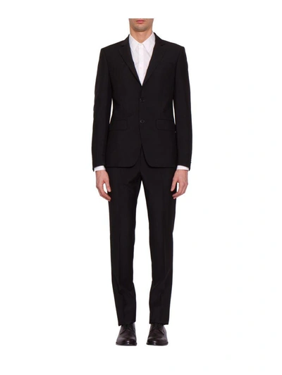 Givenchy Wool And Mohair Suit In Nero