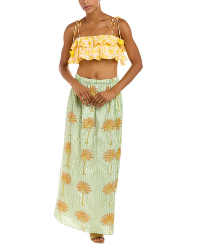 Ash & Eden 2pc Sanya Top & Skirt Set In Multi