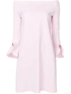 Chiara Boni La Petite Robe Sheila Off Shoulder Dress - Pink