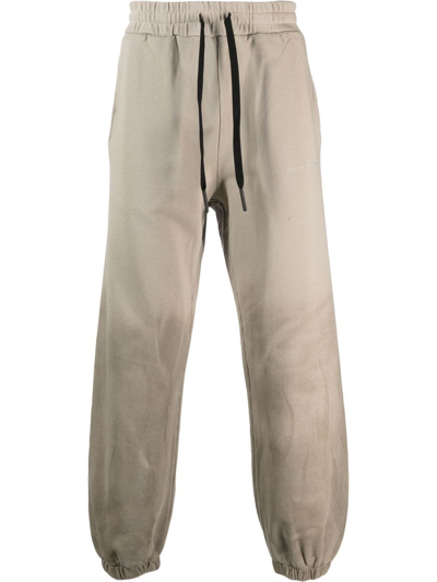 Vision Of Super London Fog Pants With Corrosive Flames In Grigio
