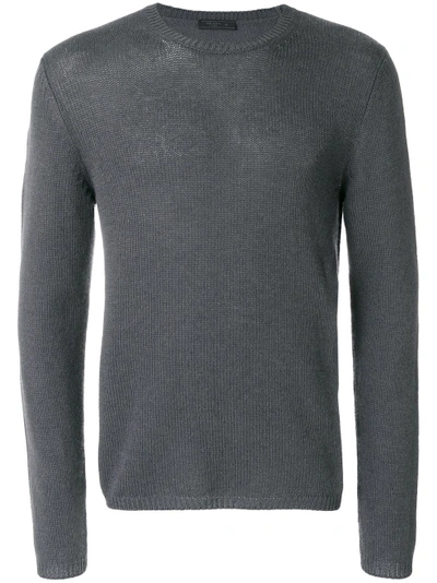 Prada Cashmere Classic Crew Neck Sweater