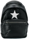 Stella Mccartney Star Falabella Backpack - Black