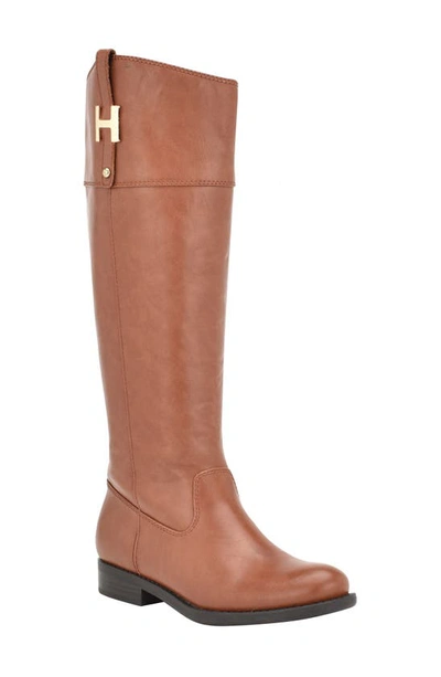 Tommy Hilfiger Shyenne Mid Calf Boot In Mbrll