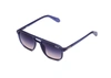 Quay On The Fly 45mm Gradient Aviator Sunglasses In Navy,navy Pink