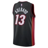 Nike Miami Heat Icon Edition 2022/23  Men's Dri-fit Nba Swingman Jersey In Black