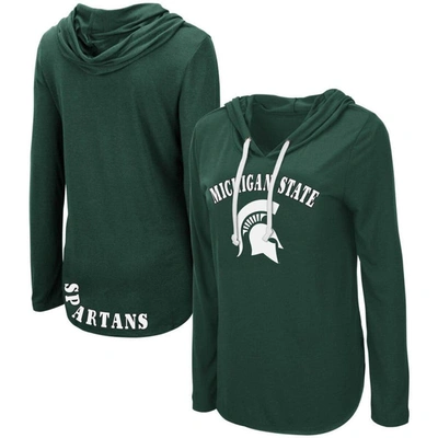 Colosseum Green Michigan State Spartans My Lover Long Sleeve Hoodie T-shirt