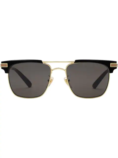 Gucci Gg0241s 002 Square-frame Metal 