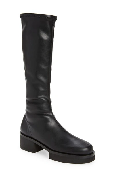 Frame Le Remi Knee High Boot In Noir
