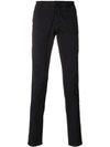 Dondup Ritchie Distressed Skinny Jeans In Black