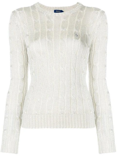 Polo Ralph Lauren Cable-knit Sweater - Metallic