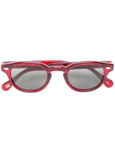 Moscot Lemtosh Sunglasses In Red