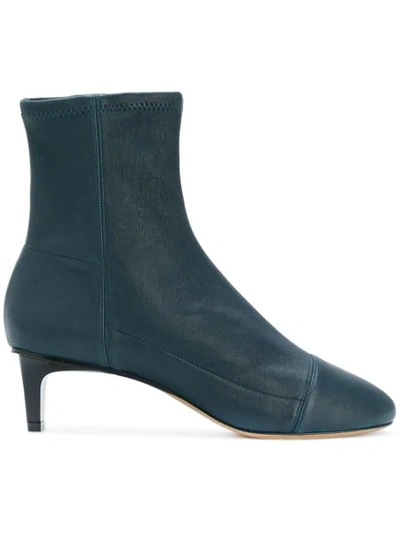 Isabel Marant Daevel Boots In Blue