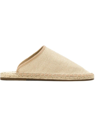 Osklen Jute Mules In Neutrals