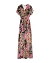 Just Cavalli Long Dresses In Fuchsia