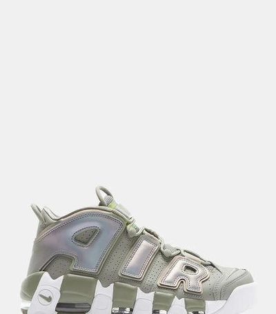 Nike Air More Uptempo Sneakers In Green