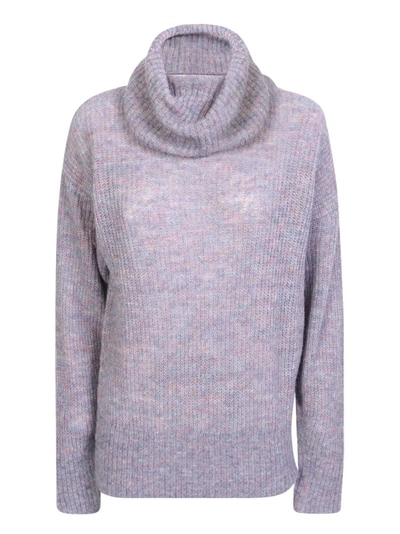 Iro High Neck Pullover Lilac In Purple