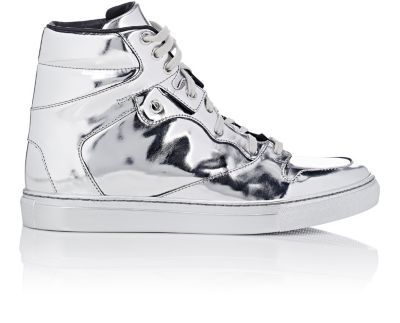 metallic balenciaga sneakers