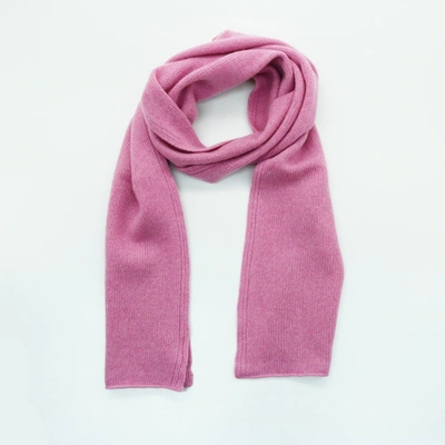 Portolano Cashmere Scarf In Pink