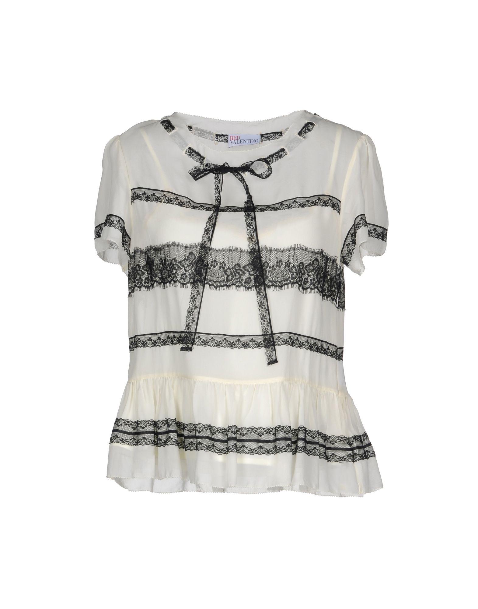 Red Valentino Blouse In Ivory | ModeSens