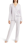 Papinelle Mia Woven Pajama Set In Vanilla