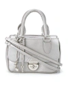 Sarah Chofakian Leather Tote Bag In Metallic