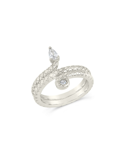 Sterling Forever Waverly Ring In Silver