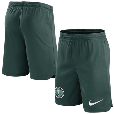 Nike Green Nigeria National Team Home Performance Stadium Shorts