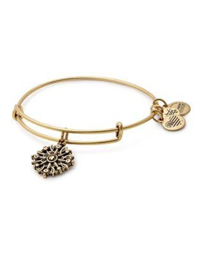 Alex And Ani Compass Adjustable Wire Bangle (nordstrom Exclusive) In Russian Gold